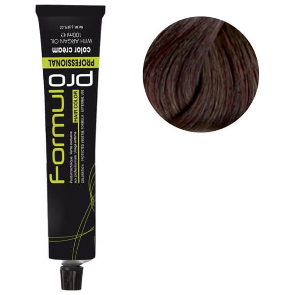 Coloración 6.15 rubio oscuro ceniza caoba Formul Pro 100ML