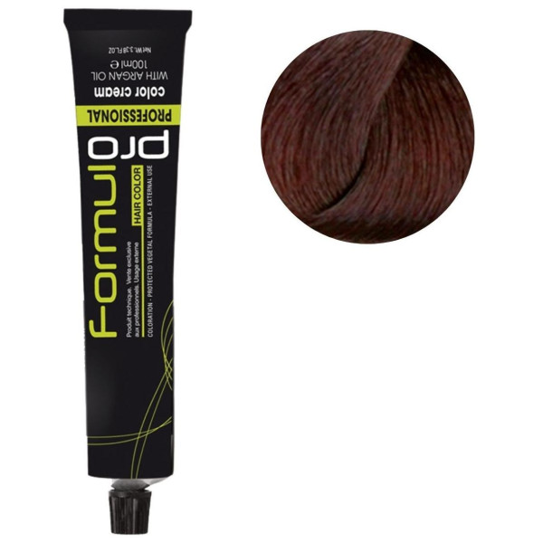 Dark brown mahogany 6.52 hair dye Formul Pro 100ML
