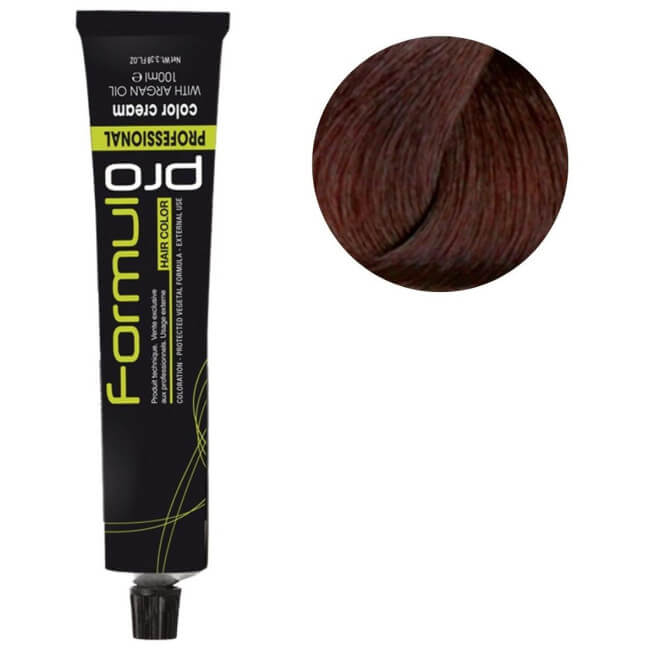 Coloración 6.52 castaño oscuro marrón caoba Formul Pro 100ML