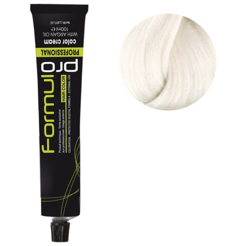 Kleur 902 zeer lichtblond super oplichtend platina Formul Pro 100ML