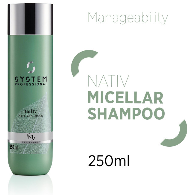 Shampooing micellaire N1 Nativ System Professional 250ml