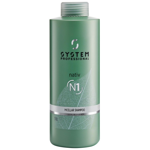 Shampooing micellaire N1 Nativ System Professional 1L