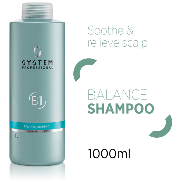 Gentle Shampoo B1 System Professional Balance 1000ml