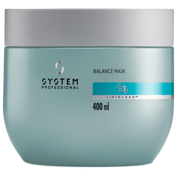 Masque de nutrição intensa B3 System Professional Balance 400ML Masque de nutrição intensa B3 System Professional Balance 400ML