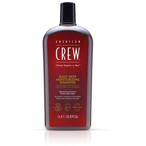 Shampoo voor dagelijkse diepe hydratatie American Crew 1L Shampoo voor dagelijkse diepe hydratatie American Crew 1L