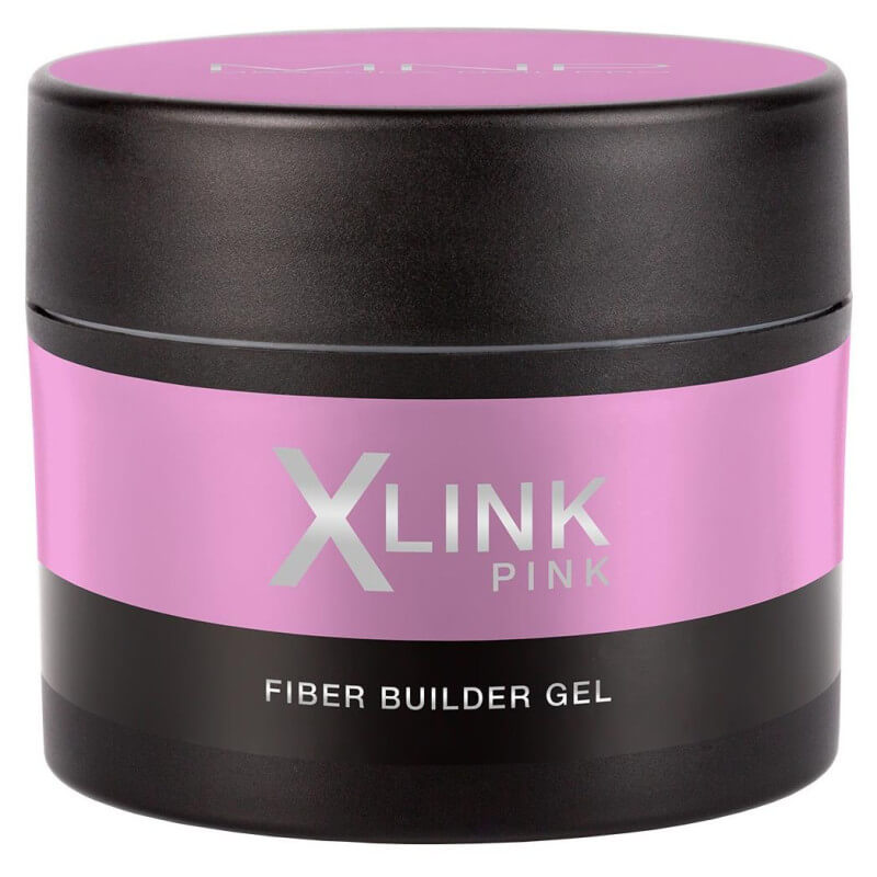 Gel construtor de fibra rosa Xlink MNP 50g