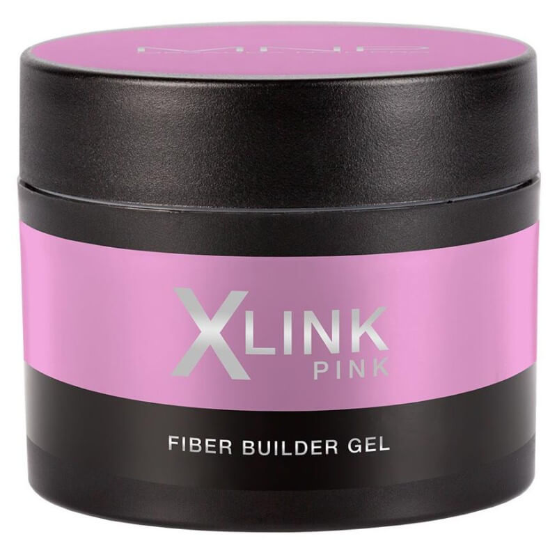 Gel construtor de fibra rosa Xlink MNP 25g