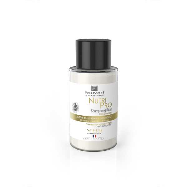 Nährendes Honig-Shampoo von Fauvert, 50 ml.