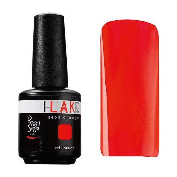 lak en gel UV i-empapa de neón de color naranja Peggy sage 190029 lak en gel UV i-empapa de neón de color naranja Peggy sage 190029