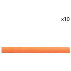 Pakket van 10 flexibele rollers voor krullend haar.
