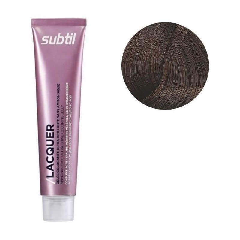 Kleuring / Lak n°6-77 donkerblond diepbruin 60ML Subtil