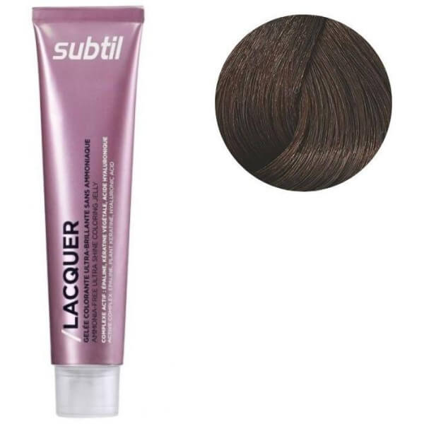 Coloration /Lacquer n°6-77 blond foncé marron profond Subtil 60ML