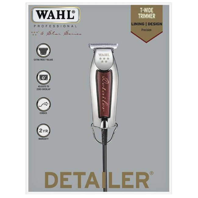 Aparador de detalhes T-Wide Detailer Wahl
