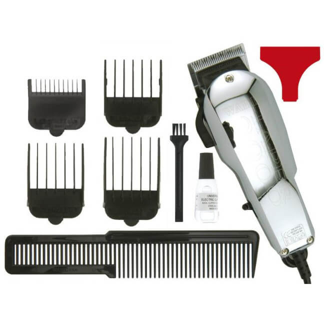 Chrome Super Taper Wahl tondeuse met snijsysteem.