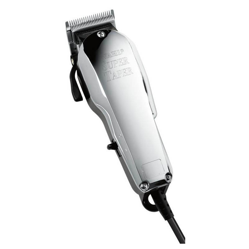 Chrome Super Taper Wahl tondeuse met snijsysteem.