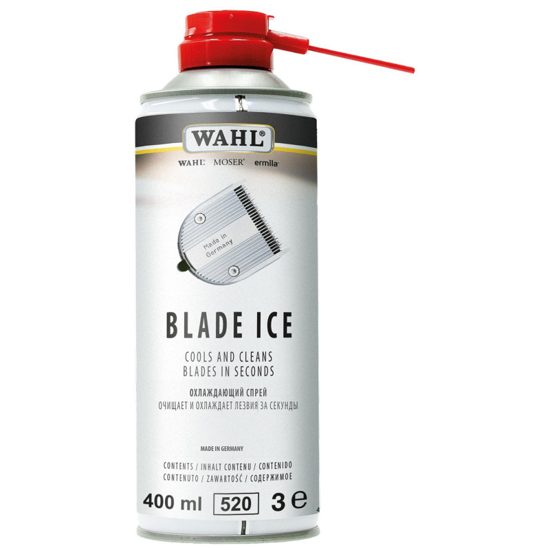 Spray lubricante Blade Ice de Wahl.