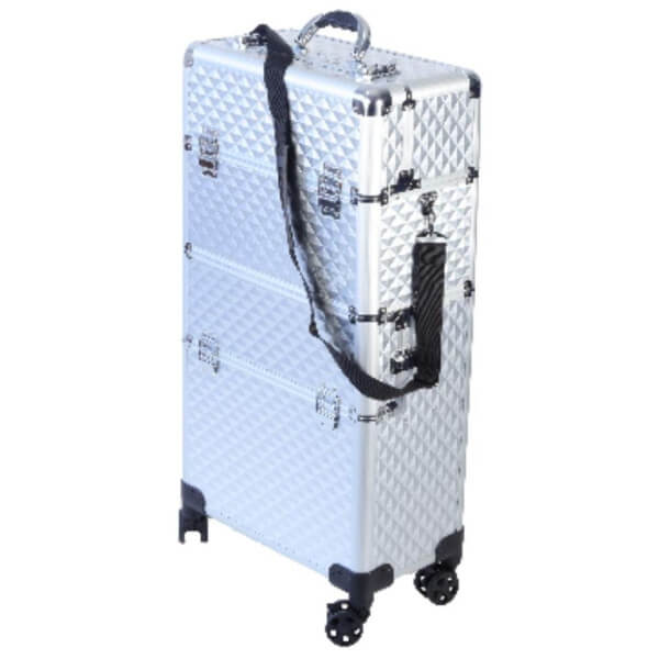 Opbergkoffer BI-CAZ-2 zilver Shop Hair Opbergkoffer BI-CAZ-2 zilver Shop Hair