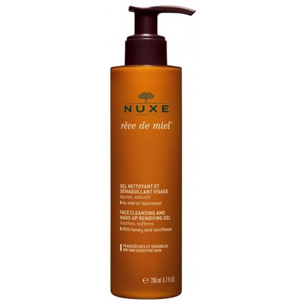 Gel detergente e struccante viso Rêve de Miel® Nuxe 200ML