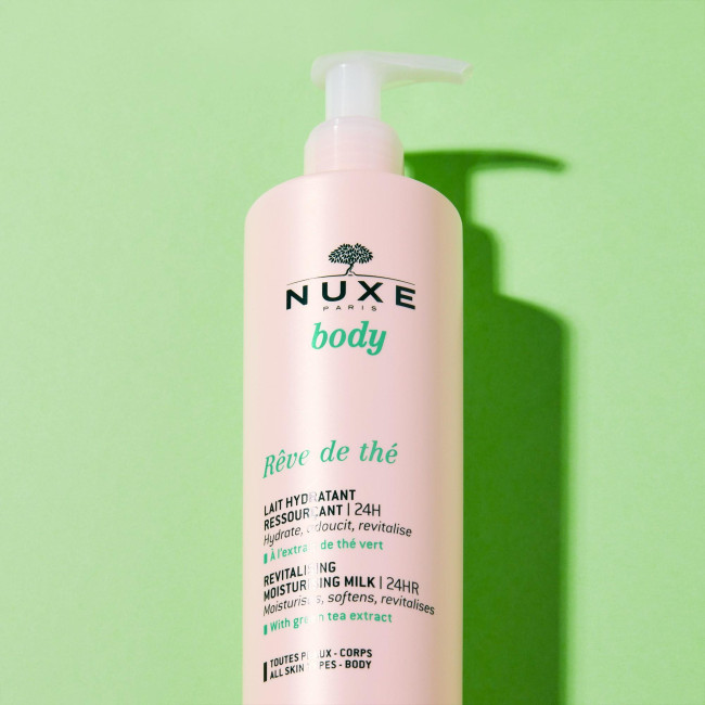 Hydrating and revitalizing 24h Body Lotion Dream of Tea Nuxe 400ML