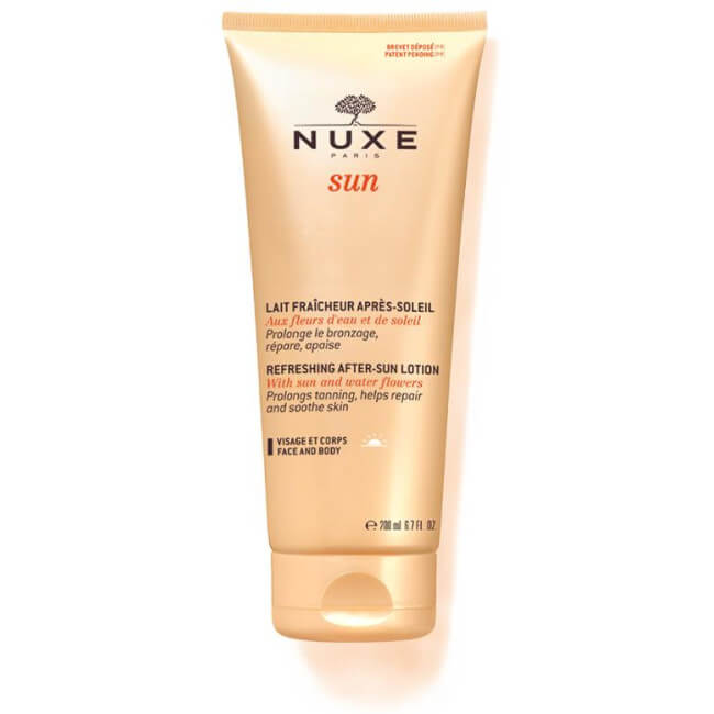 Lait refrescante para después del sol para rostro y cuerpo Nuxe Sun 200ML