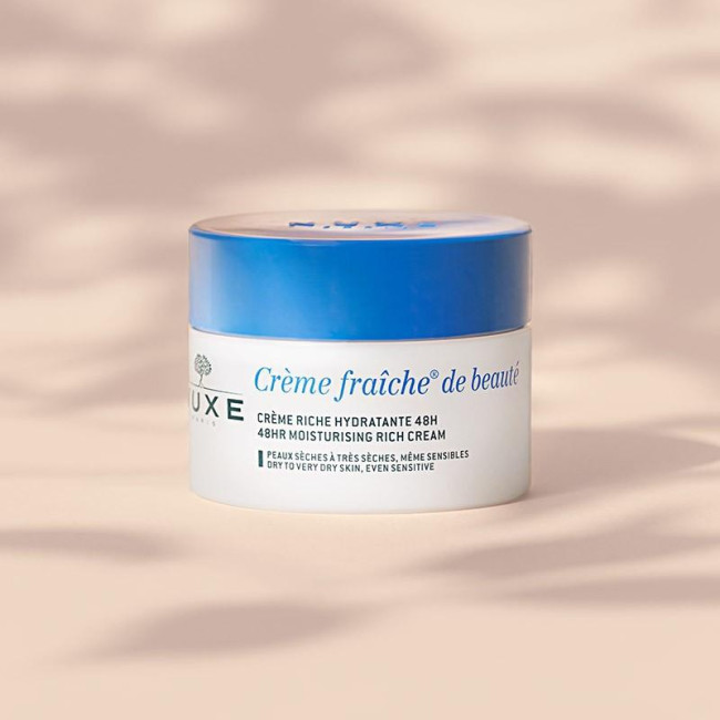 Feuchtigkeitsspendende reichhaltige Creme 48h Crème Fraîche® de Beauté Nuxe 50ML
