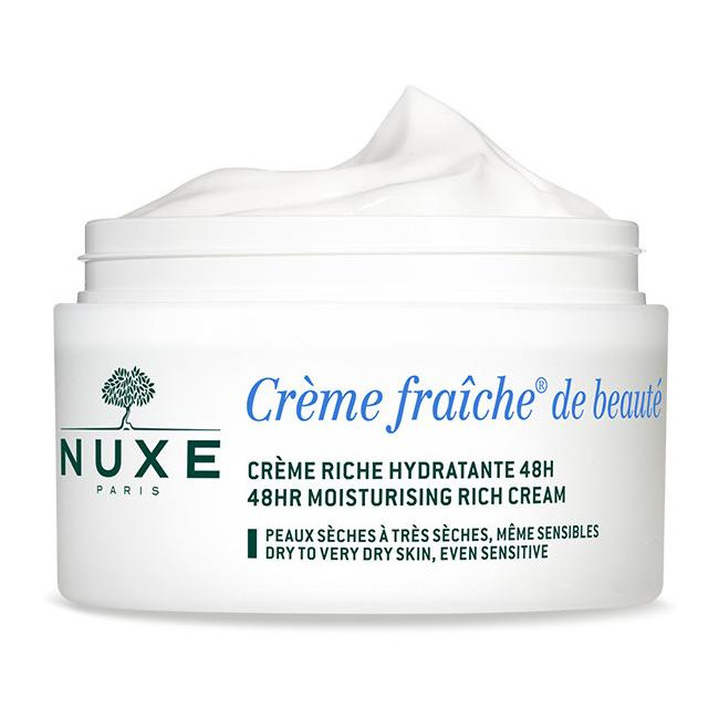 Crema ricca idratante 48h Crème Fraîche® de Beauté Nuxe 50ML