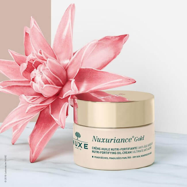 Crème-olio nutri-fortificante Nuxuriance® Gold Nuxe 50ML