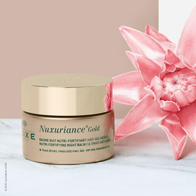 Baume nuit nutri-fortifiant Nuxuriance® Gold Nuxe 50ML