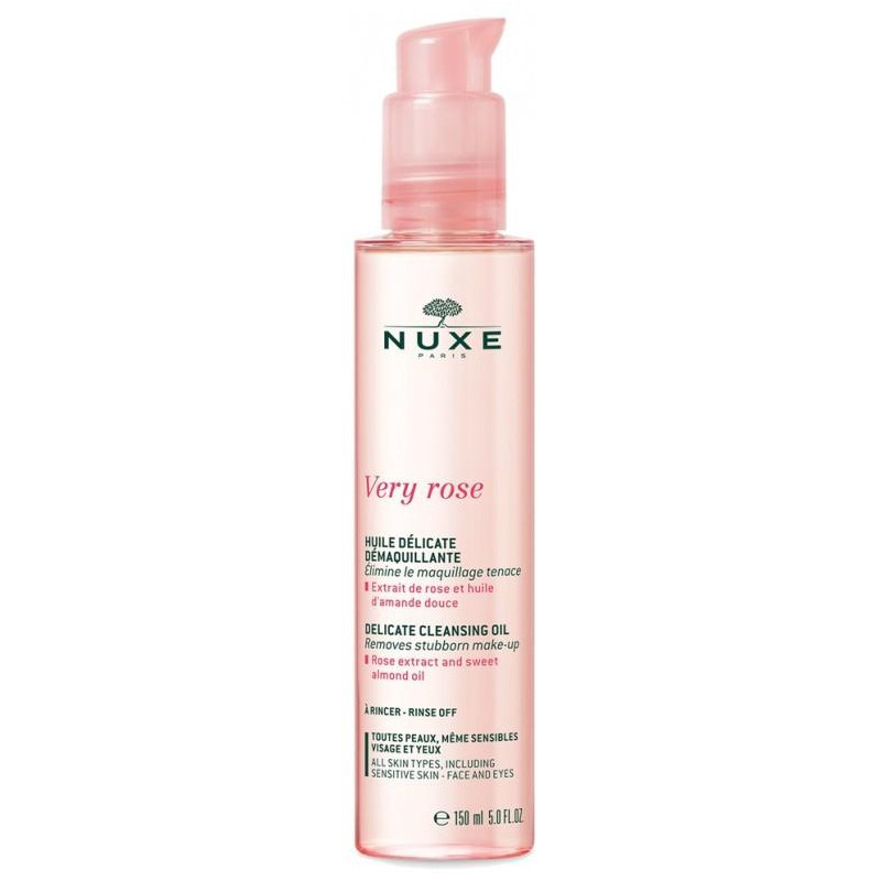 Delicate facial cleansing oil Very Rose Nuxe 150ML