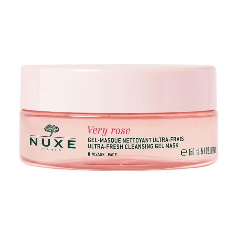 Ultra-fresh cleansing face gel-mask Very Rose Nuxe 150ML