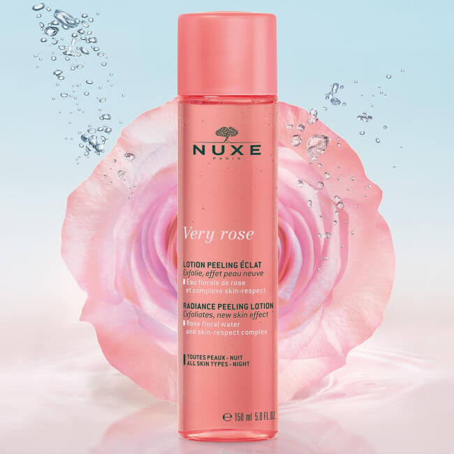 Lozione esfoliante illuminante Very Rose Nuxe 150ML