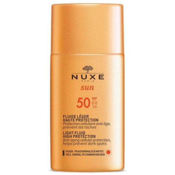 Leichtes, hochschützendes Fluid SPF50 NUXE Sun 50ML.