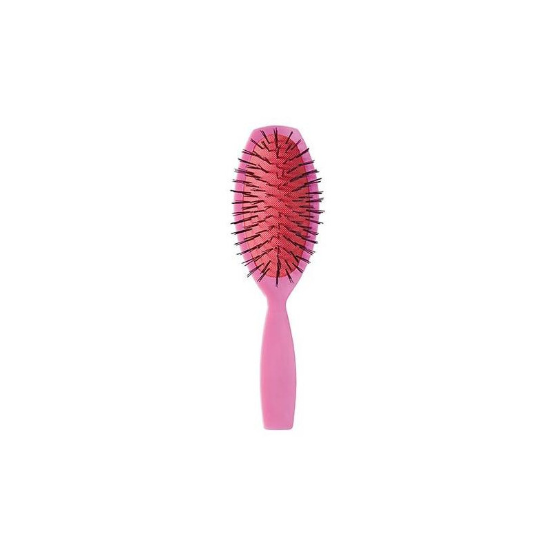 Cepillo ovalado Colors rosa