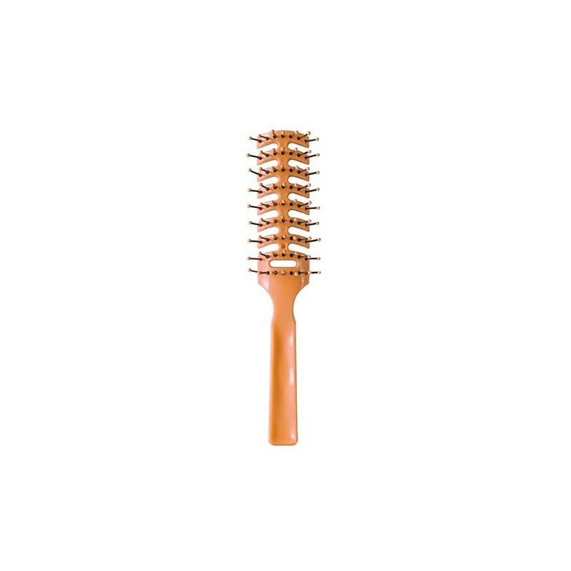 Orange skeleton brush