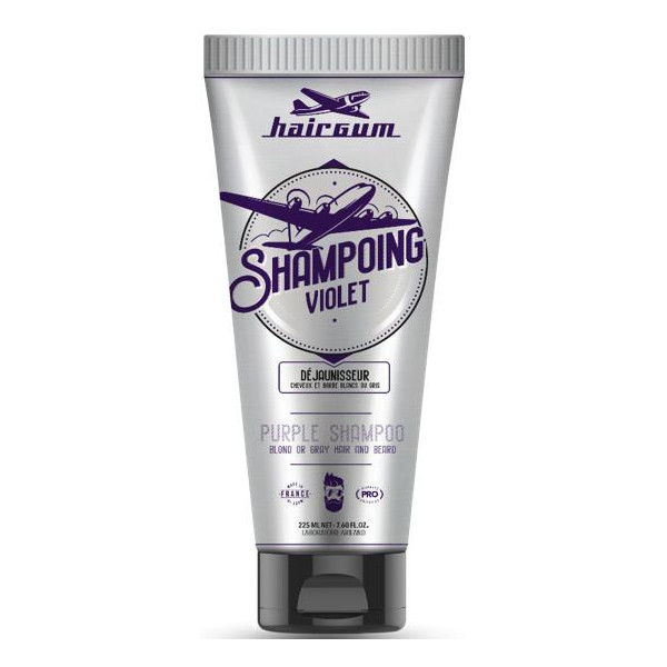 Shampooing violet déjaunisseur Hairgum 225ML