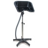 Bac de lavage portable noir avec pied 