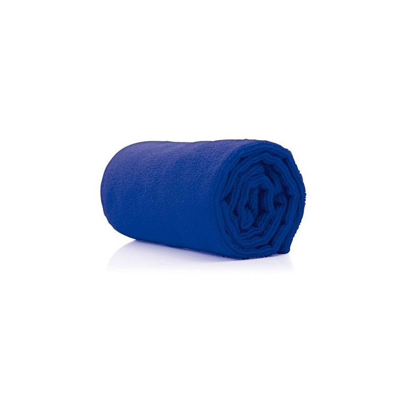 10 serviettes microfibres bleues 73x40cm