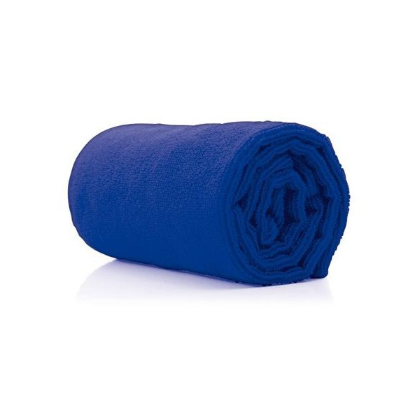 10 serviettes microfibres bleues 73x40cm