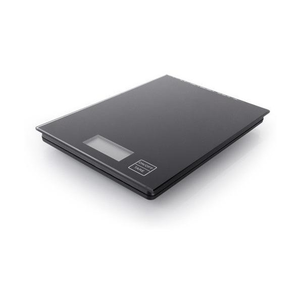 Square black electronic scale