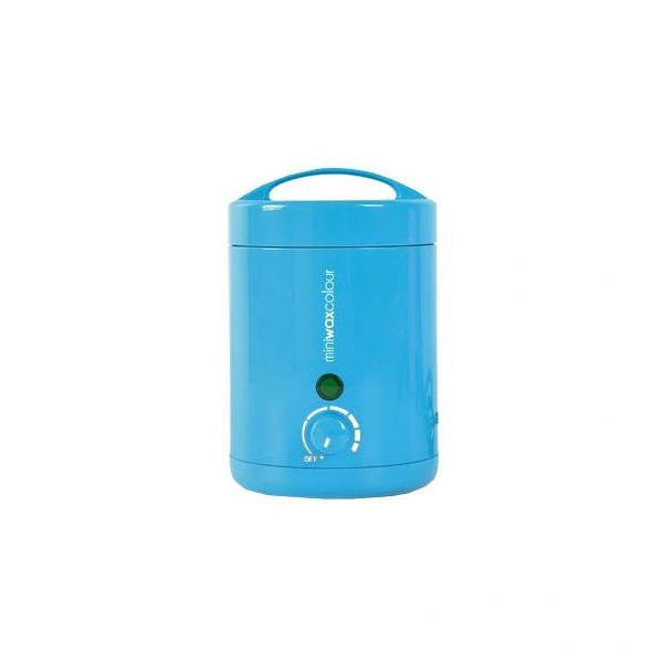 Mini-Wachserhitzer Wax in blauer Farbe 125ML