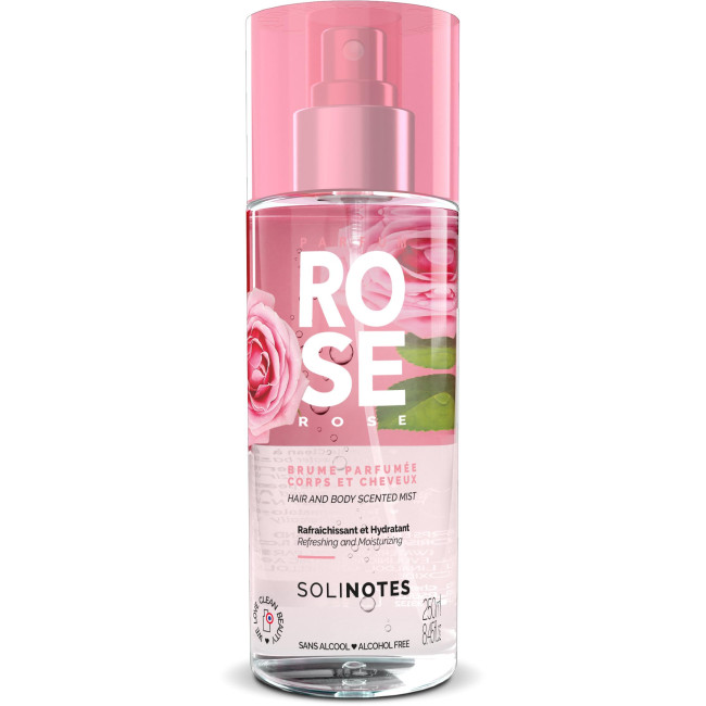 Brume parfumée Rose Solinotes 250ML
