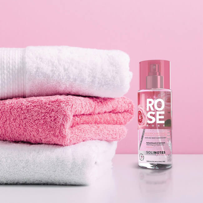 Borrifo perfumado de rosa Solinotes 250ML