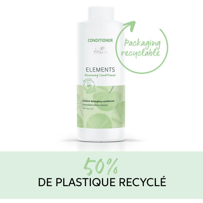 Herstellende conditioner Renewing Elements van Wella 1L