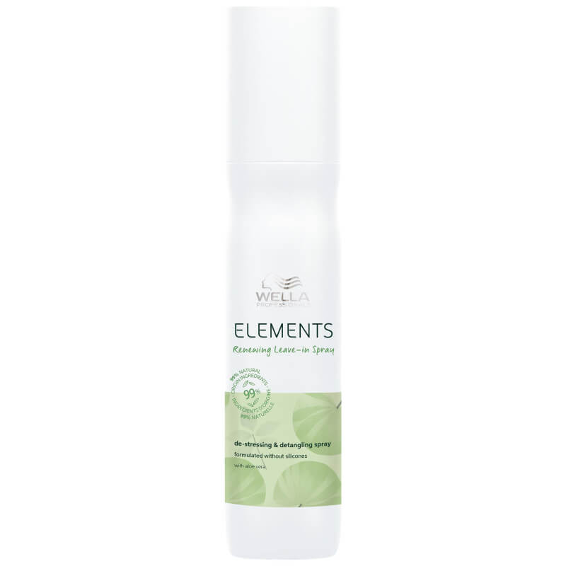 Spray de cuidado regenerador sem enxágue Renewing Elements Wella 150ML.