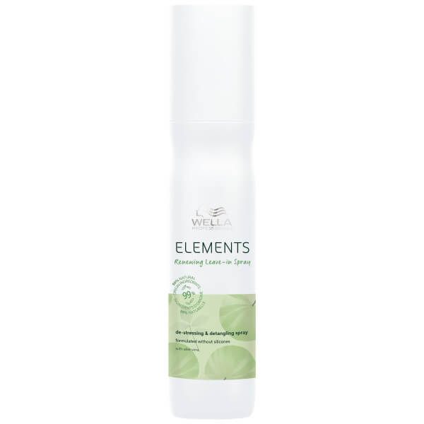 Spray de cuidado regenerador sem enxágue Renewing Elements Wella 150ML. Spray de cuidado regenerador sem enxágue Renewing Elements Wella 150ML.