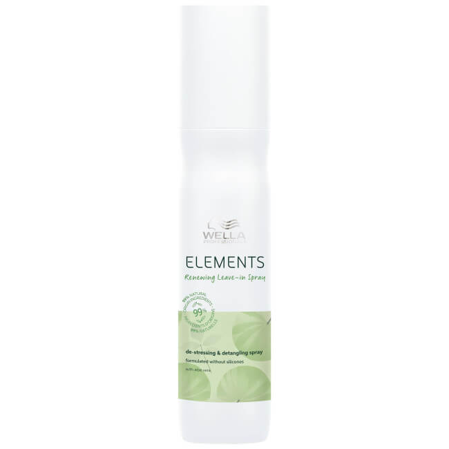 Spray de cuidado regenerador sem enxágue Renewing Elements Wella 150ML.
