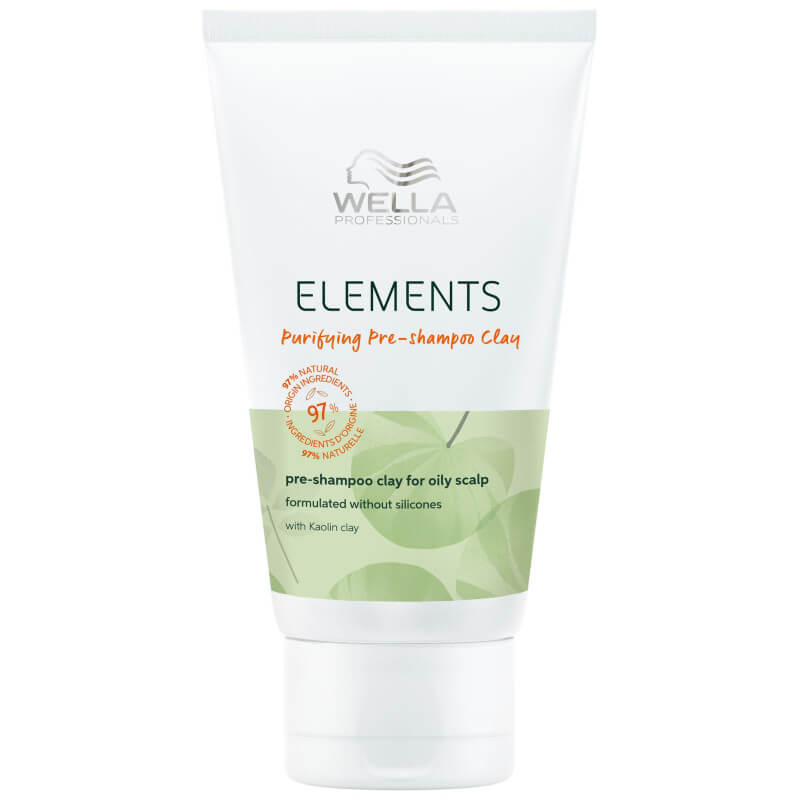 Reinigende pre-shampoo met klei Purifying Elements Wella 70ML