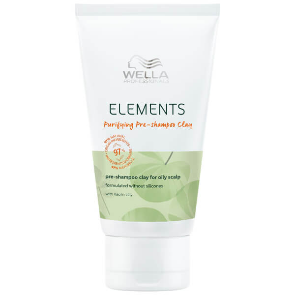 Pré-shampooing purificante com argila Purifying Elements Wella 70ML Pré-shampooing purificante com argila Purifying Elements Wella 70ML