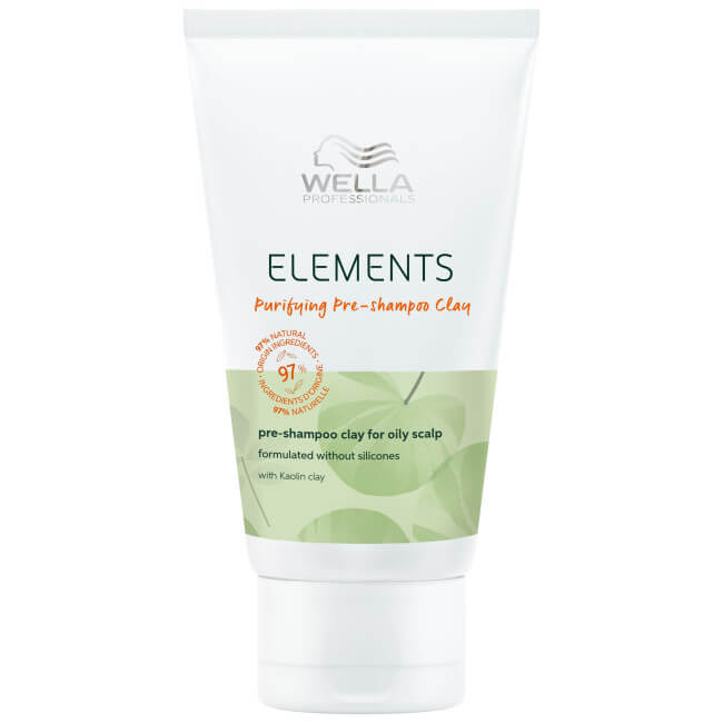 Pre-champú purificante de arcilla Purifying Elements Wella 70ML.