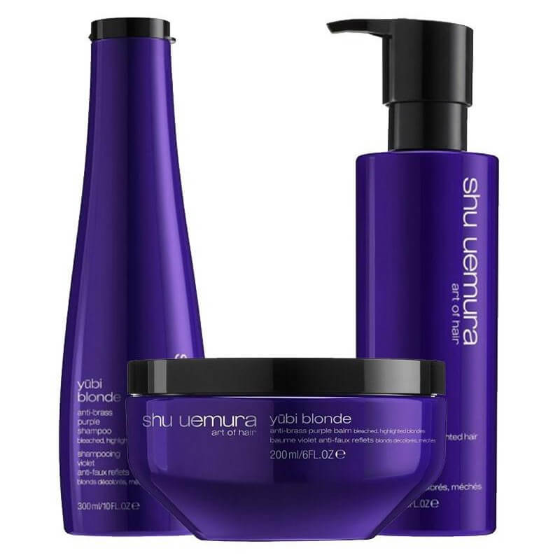 Shampoing violet anti mauvais-reflets Yubi Blonde Shu Uemura 300ML